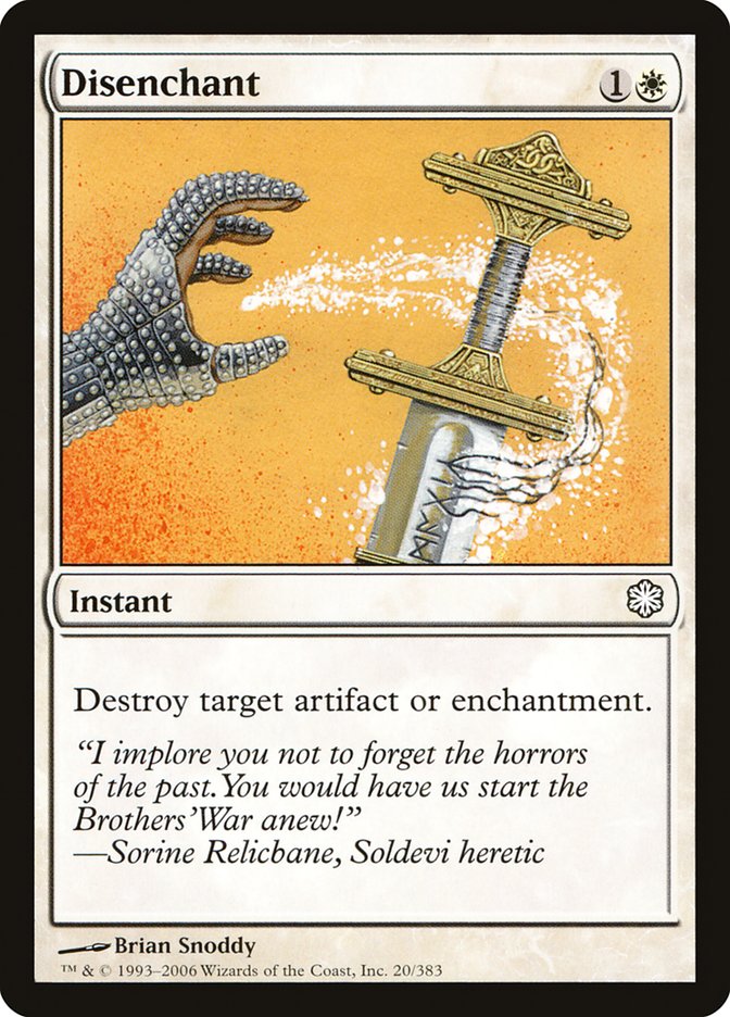 Disenchant (Coldsnap Theme Decks #20)